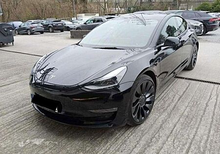 Tesla Model 3 Performance Solid Black 20" AP VAT AWD