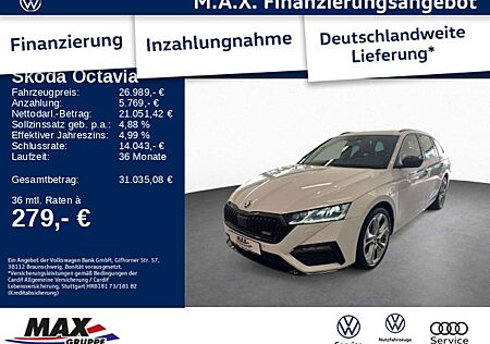 Skoda Octavia gebraucht kaufen Skoda Octavia Combi RS iV 1.4 eTSI MATRIX+NAV+PANO+HUD