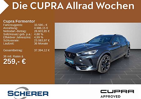 Cupra Formentor VZ 2,0TSI 4Drive ACC KAM LED SHZ NAVI
