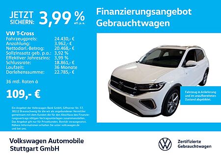 VW T-Cross Volkswagen R-Line 1.0 TSI Navi Kamera LED AHK ACC S