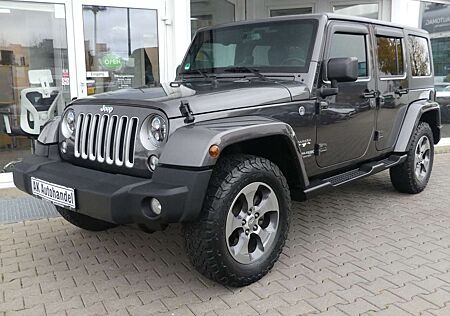 Jeep Wrangler Aut. Unlimited Sahara Dual-top Leder