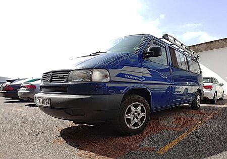 VW T4 Caravelle Volkswagen Camper-Bulli | 2,5 TDI lang TÜV rostfrei AHK Tempo