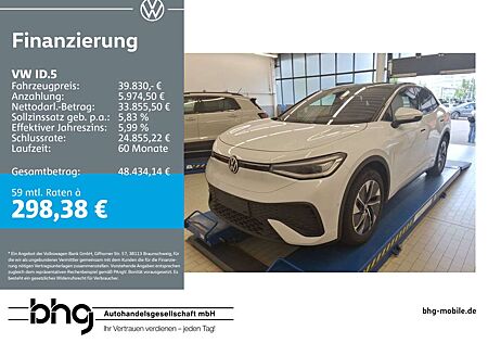 VW ID.5 Volkswagen Pure mit Infotainment-Paket