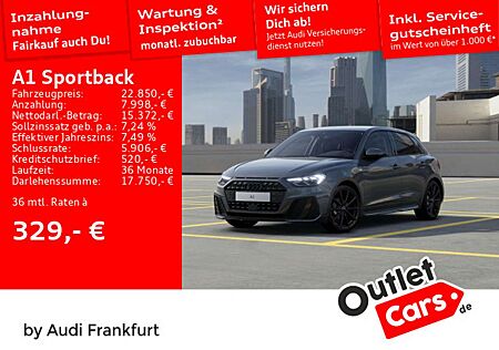 Audi A1 25 TFSI S line LED DAB PDC