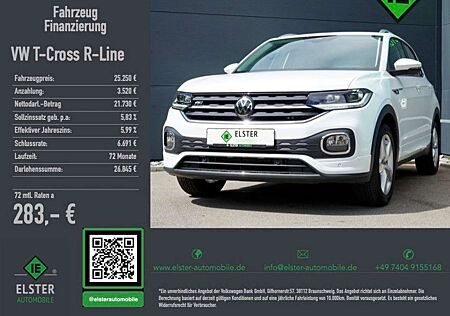 VW T-Cross Volkswagen Style,R-Line,LED,Sitzhei,Kamera,DSG,Temp
