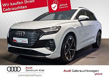 Audi Q4 e-tron gebraucht kaufen Audi Q4 e-tron quattro S-line Navi Pro LED Klima Navi Leder