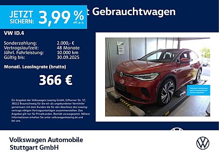 VW ID.4 Volkswagen GTX Navi Kamera AHK Stdhzg LED ACC SHZ