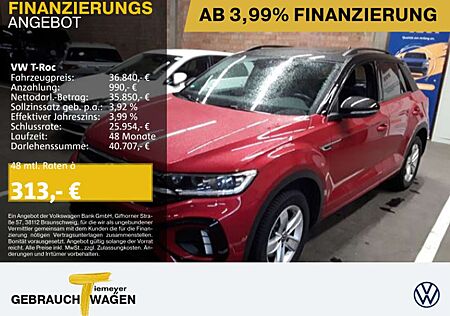 VW T-Roc Volkswagen 2.0 TDI DSG R-LINE BLACK PANO LM19 STHZG B