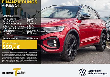 VW T-Roc Volkswagen 2.0 TDI DSG R-LINE BLACK PANO LM19 STHZG B