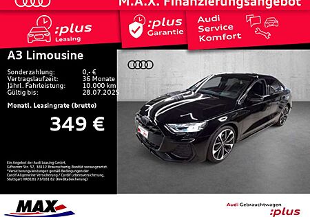 Audi A3 35 TFSI S LINE MATRIX+NAVI+PANO+HUD