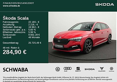 Skoda Scala Monte Carlo 1.5 TSI DSG*ACC*AHK*PANO*8fach