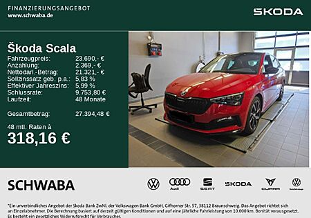 Skoda Scala Monte Carlo 1.5 TSI DSG*ACC*AHK*PANO*8fach