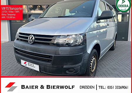 VW T5 Transporter Volkswagen 2.0 TDI 140PS 8 Sitzer Klima AHK