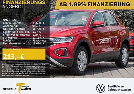 VW T-Roc Volkswagen 1.0 TSI LM16 PARKASSIST ACC