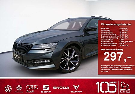 Skoda Superb SportL. 2.0TDI DSG.DCC.NAV.MATRIX.ACC.AHK.4xSHZ.ME