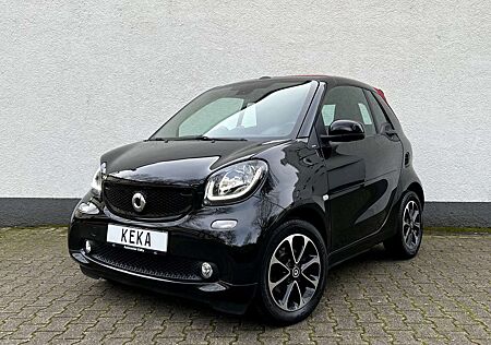 Smart ForTwo Cabrio Passion DCT ALL BLACK *ROTES VERDECK*LED*