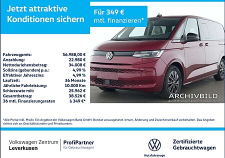 VW T7 Multivan Volkswagen lang LÜ MATRIX KEYLESS HUD ACC DCC