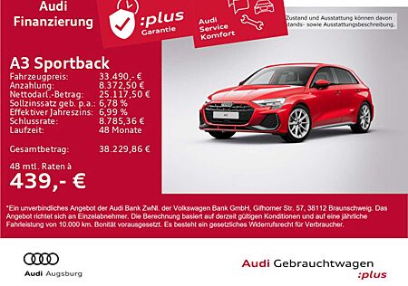 Audi A3 S line 35 TFSI *ACC*LED*NAVI*8-fach
