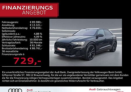 Audi Q8 50 TDI qu 2x S line LASER Pano STHZG B&O 23"