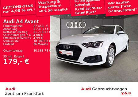 Audi A4 30 TDI S tronic MatrixLED AHK Massage A