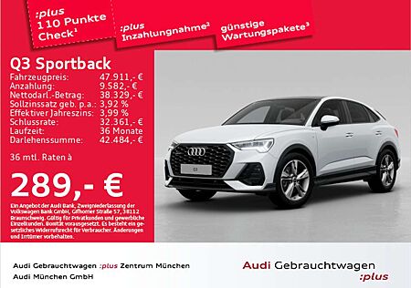 Audi Q3 40 TFSI qu. S tronic S line Pano/AH