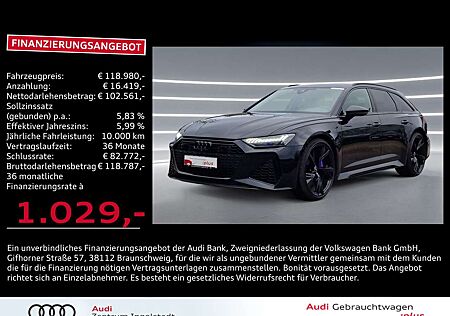 Audi RS6 Avant LASER Keramik Pano STHZG AHK 305km/h