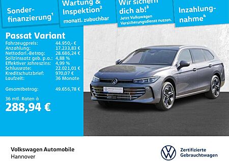 VW Passat Variant Volkswagen Elegance Navi AHK ACC DCC LED