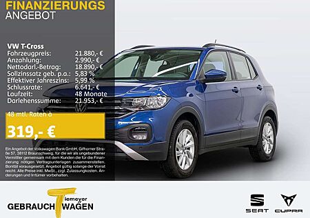 VW T-Cross Volkswagen 1.0 TSI LIFE NAVI ACC VZE SITZH