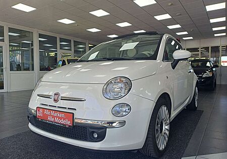 Fiat 500 Lounge Faltdach /Klima /Alu / TÜV & Service neu