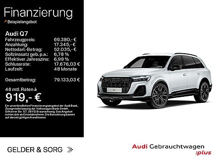 Audi Q7 SUV TFSIe qu. S line 290 kW 82km/WLTP*B&O*Air