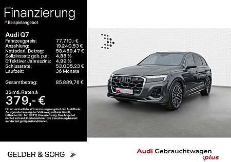 Audi Q7 55 TFSI qu. S line B&O*7Sitze*Air*Pano*HuD