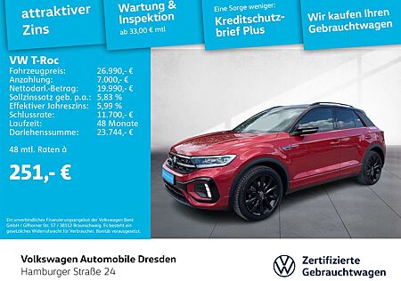 VW T-Roc Volkswagen R-Line 1.5 TSI IQ.LIGHT BEATS APP TRAVEL