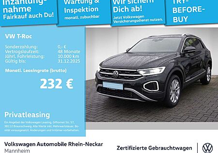 VW T-Roc Volkswagen 1.5 TSI Style DSG Navi LED AHK uvm