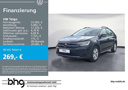 VW Taigo Volkswagen 1.0 TSI Life