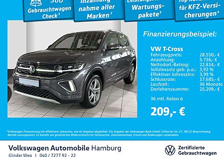 VW T-Cross Volkswagen 1.5 TSI DSG R-Line Ganzjahresreifen Navi