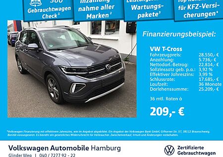 VW T-Cross Volkswagen 1.5 TSI DSG R-Line Ganzjahresreifen Navi