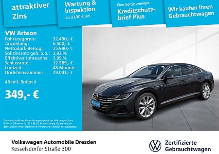 VW Arteon Volkswagen 2.0 TDI DSG R-Line AHZV LED Navi Kamera