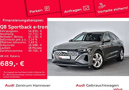 Audi Q8 e-tron advanced 50 quattro Matrix H