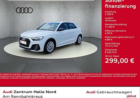 Audi A1 Sportback S line 25 TFSI