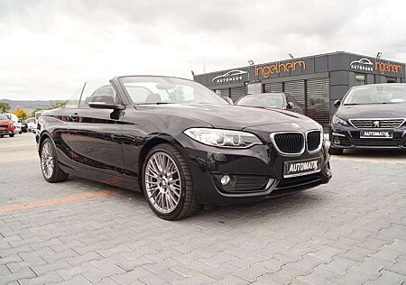 BMW 220 Advantage Cabrio AUTOMATIK Bi-X PDC SHZ Temp