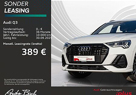 Audi Q3 S line 35TFSI Stronic Navi LED Panorama virtu