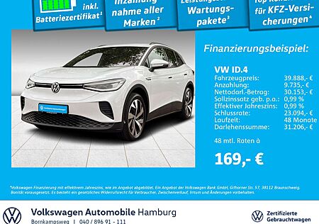 VW ID.4 Volkswagen Pro Performance 204 PS / 77 kW AHK Navi