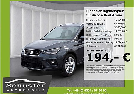 Seat Arona FR 1.0TSI*Voll-LED R-Kam Navi Tempom SHZ