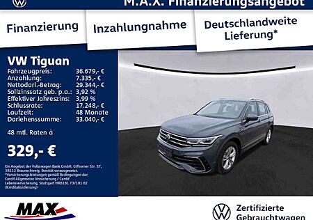 VW Tiguan Volkswagen 2.0 TDI DSG R-LINE 4M +IQ.LIGHT+PANO+HUD+