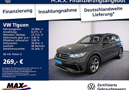 VW Tiguan Volkswagen 2.0 TDI DSG R-LINE 4M +IQ.LIGHT+PANO+HUD+