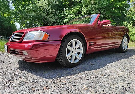 Mercedes-Benz SL 500 Bernsteinrot-met., Leder beige