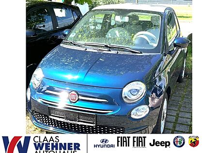 Fiat 500 Lounge 1.0 Mild Hybrid EU6d, Dach weiß, Parksensor