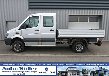 Mercedes-Benz Sprinter II Pr. DoKa 519 CDI 4X4 Klima Navi Temp. AHK