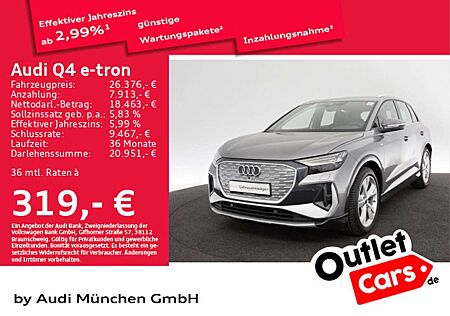 Audi Q4 e-tron 35 S line AHK/Virtual/Navi+/Matrix