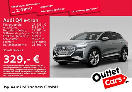 Audi Q4 e-tron 35 S line AHK/Virtual/Navi+/Matrix